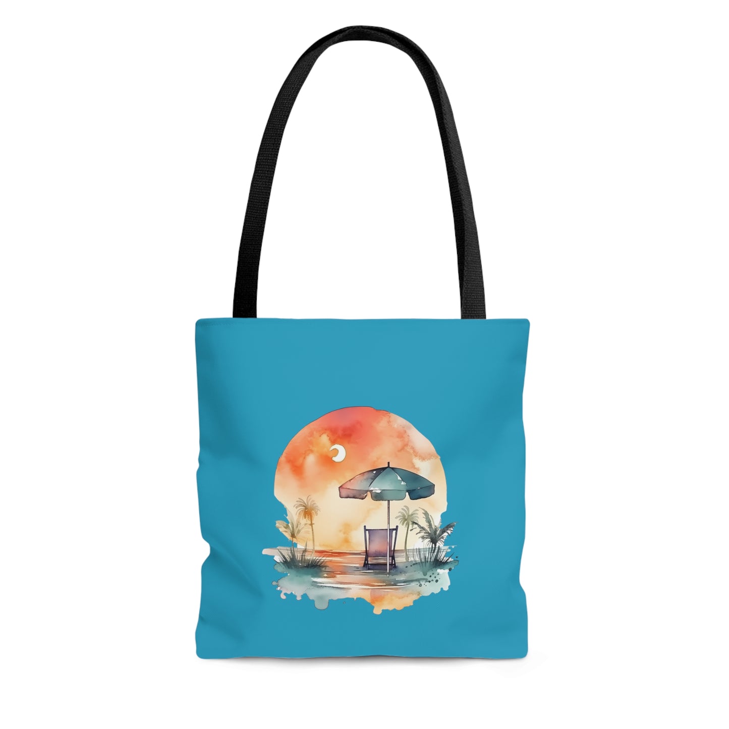 Beach Chair with Umbrella Tote Bag