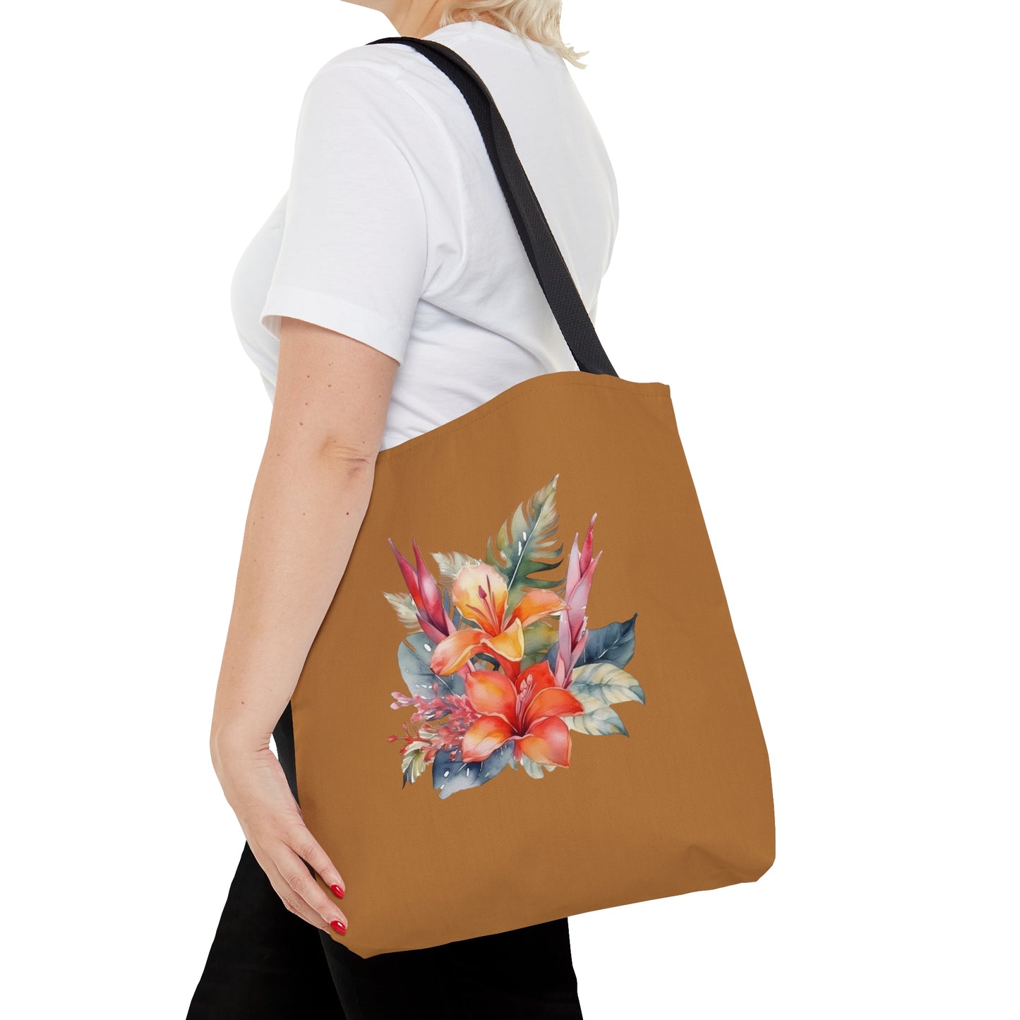 Beautiful Island Flowers Tote Bag