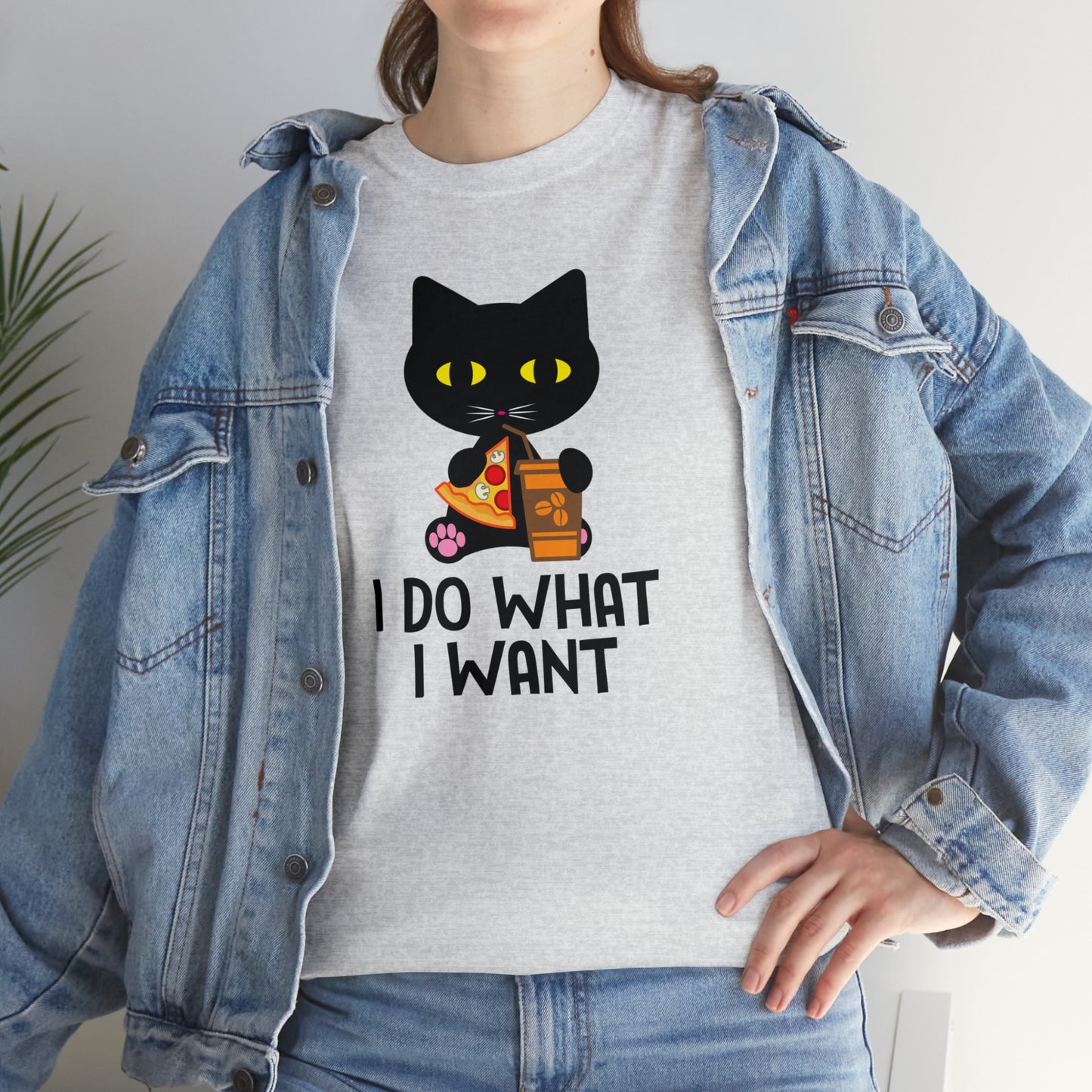 I do what I want Cat Shirt