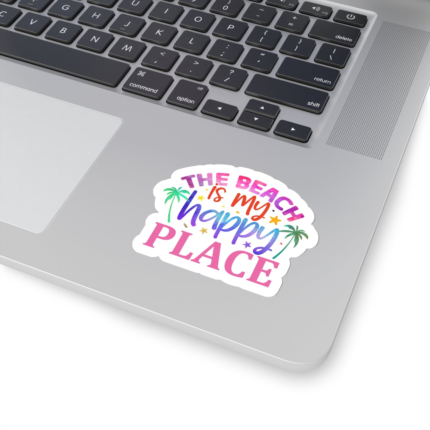 The Beach is my Happy Place Indoor Vinyl Sticker