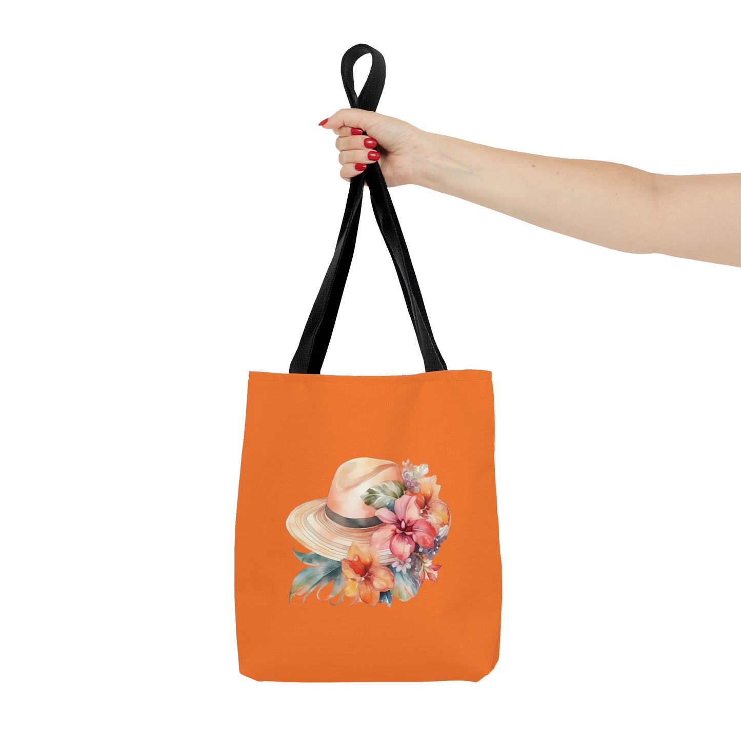 Flowers and Hat Tote Bag