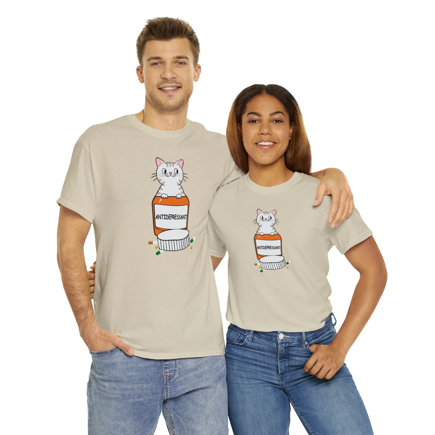 Antidepressant Cat Shirt