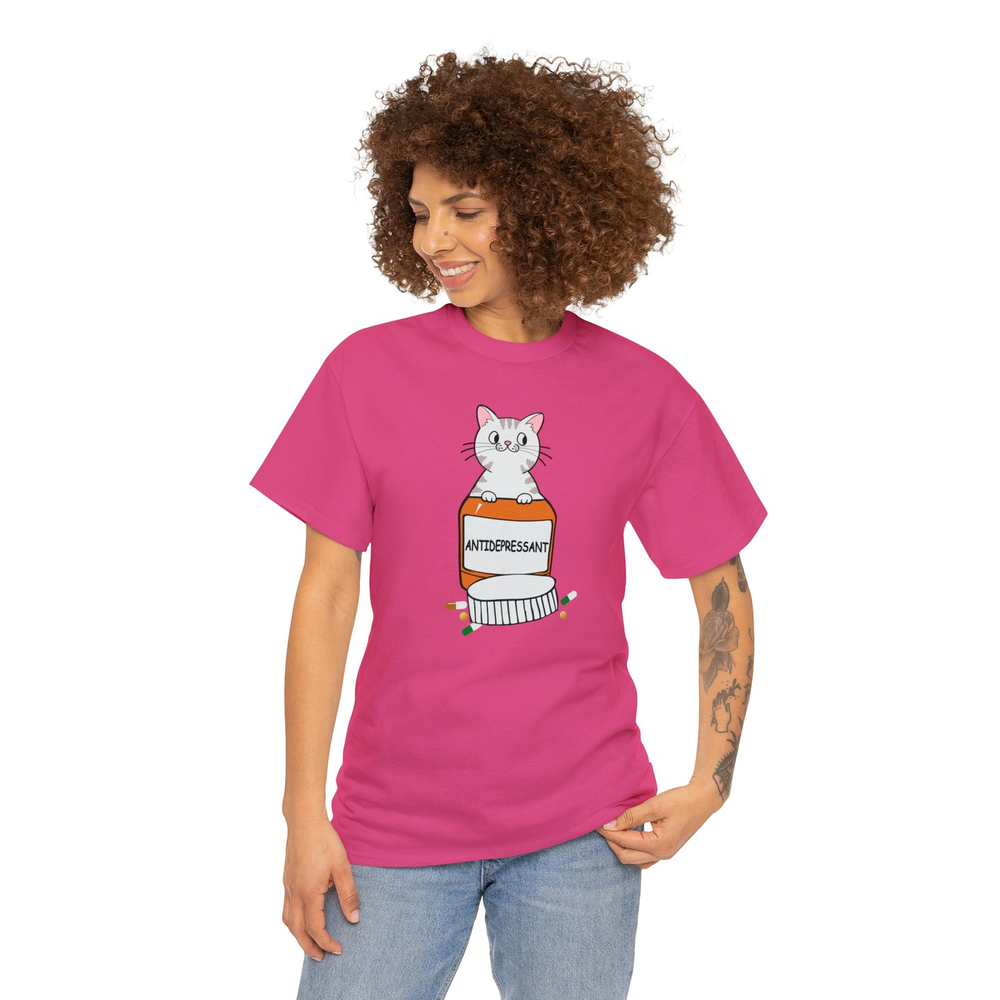 Antidepressant Cat Shirt