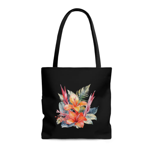 Beautiful Island Flowers Tote Bag