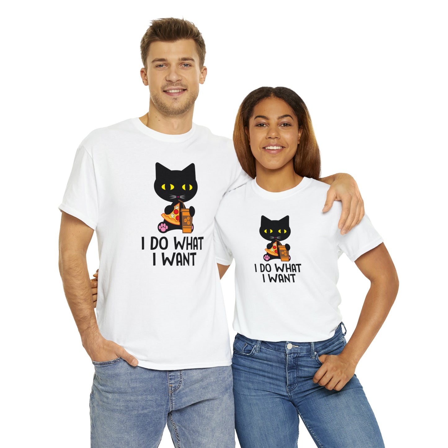 I do what I want Cat Shirt