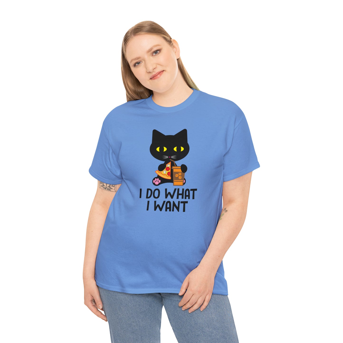 I do what I want Cat Shirt