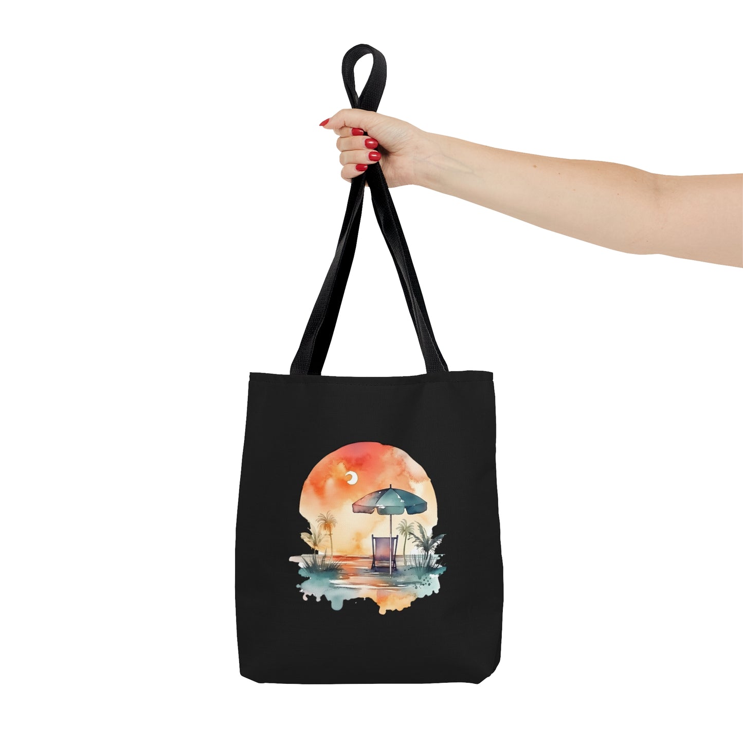 Beach Chair with Umbrella Tote Bag