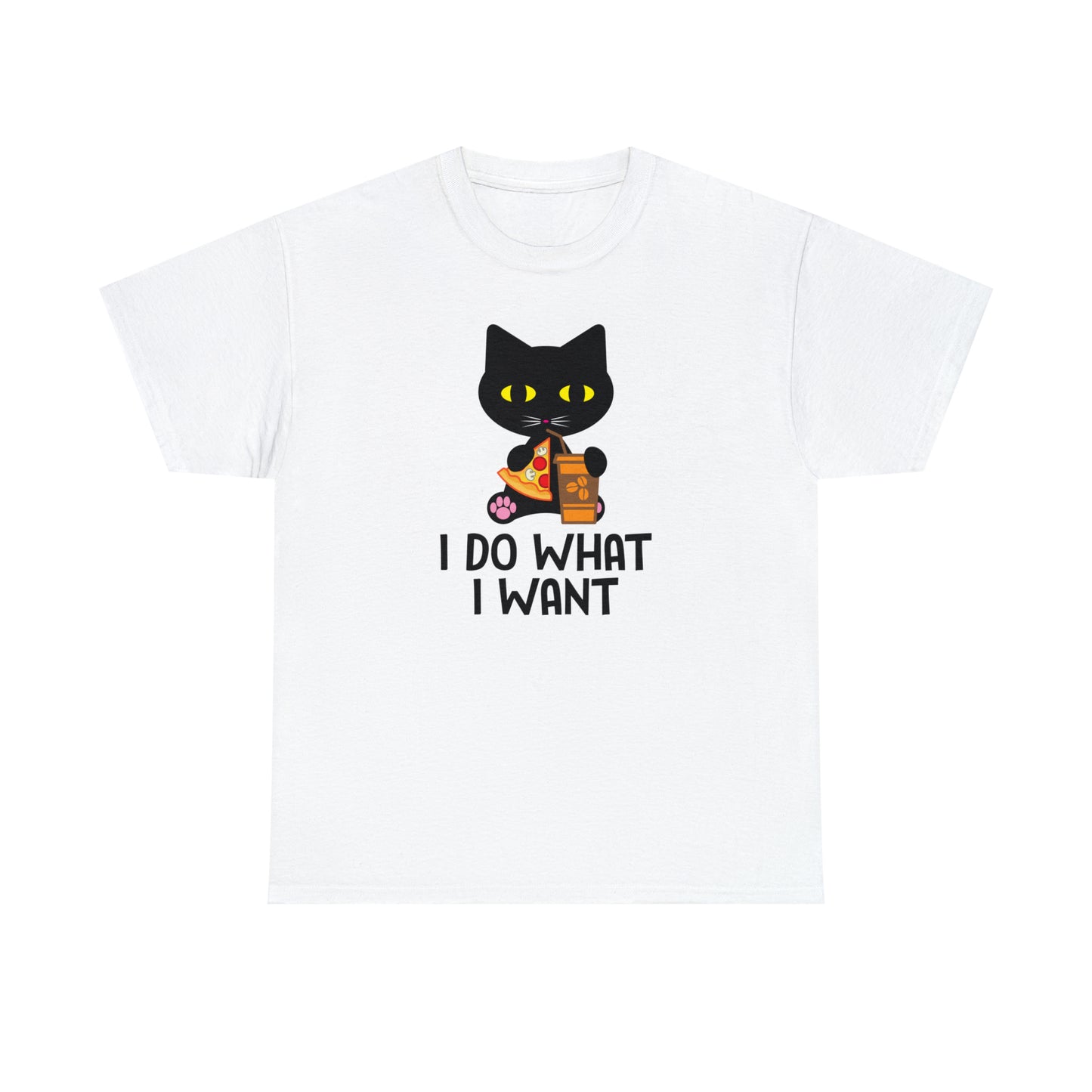 I do what I want Cat Shirt