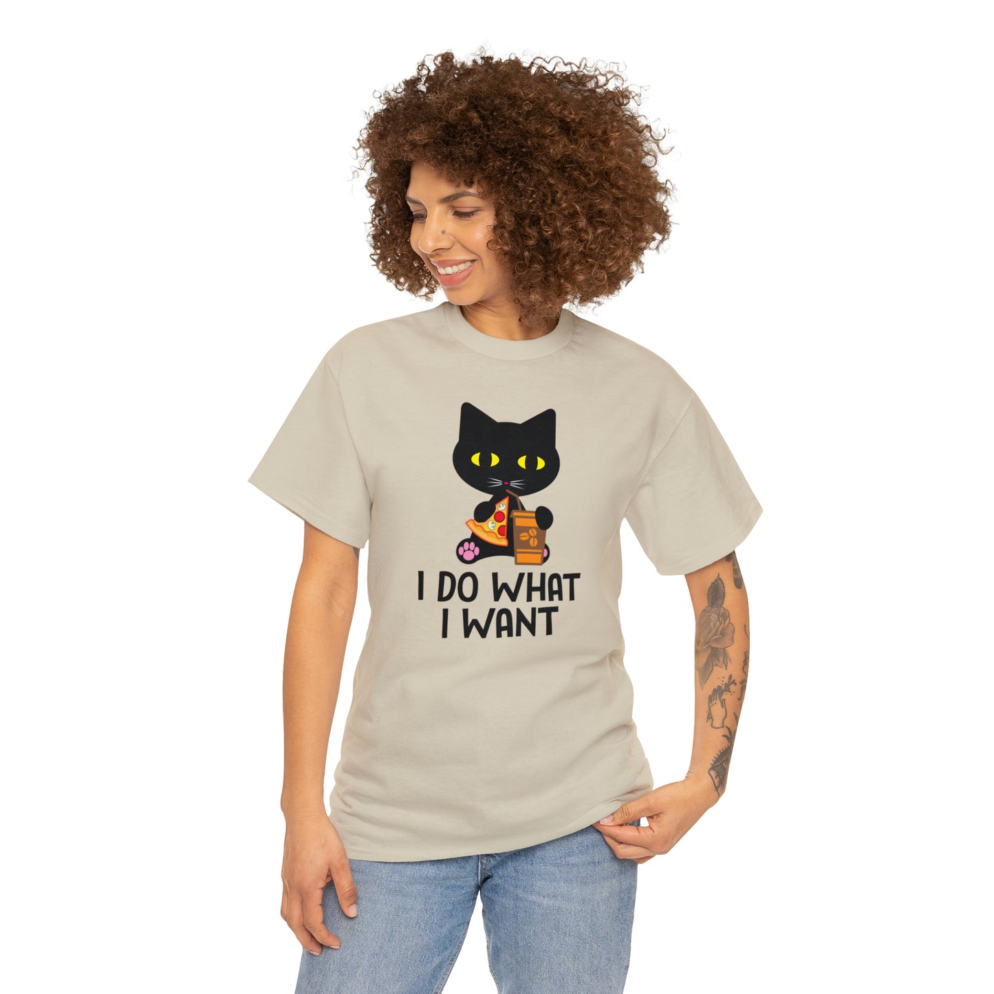 I do what I want Cat Shirt