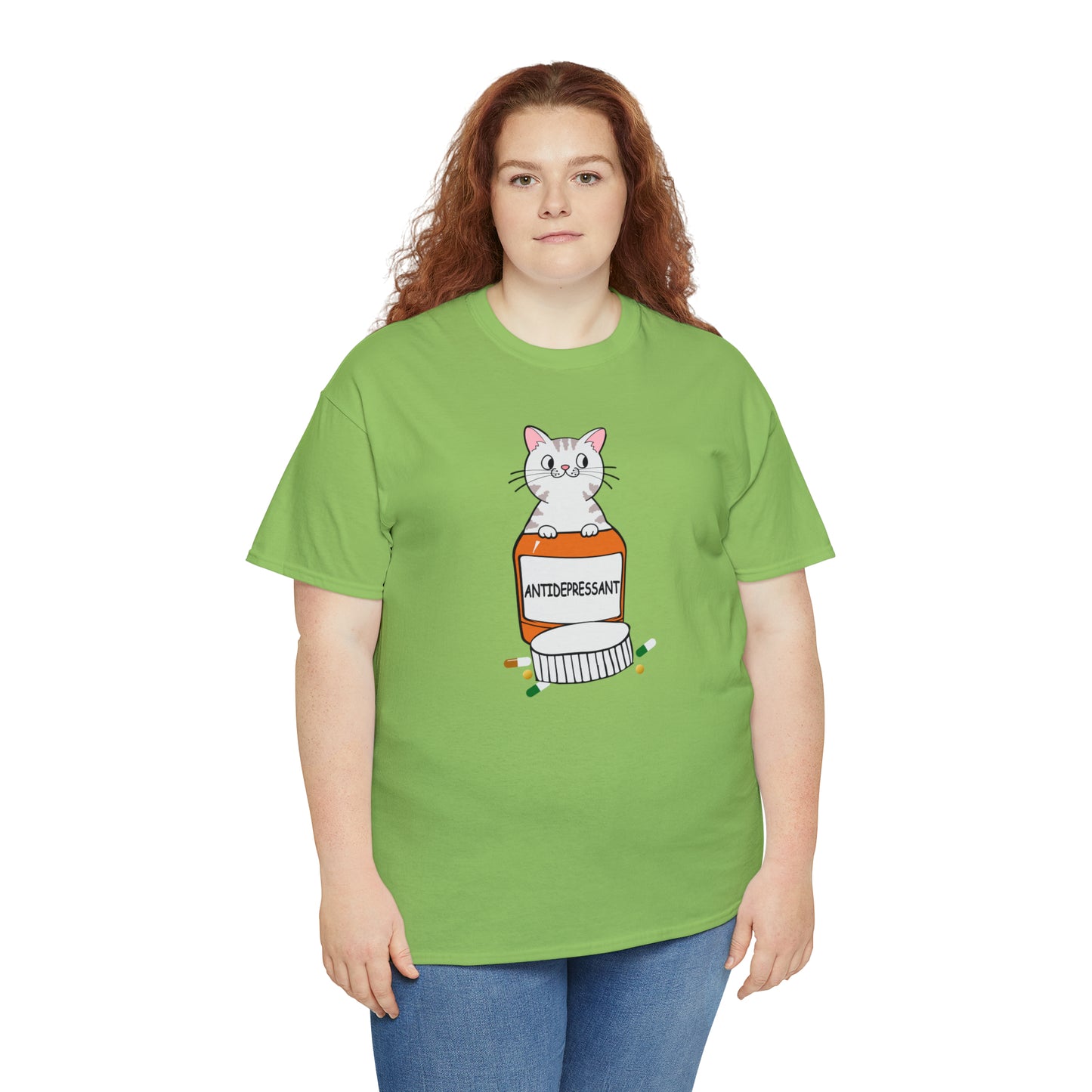 Antidepressant Cat Shirt