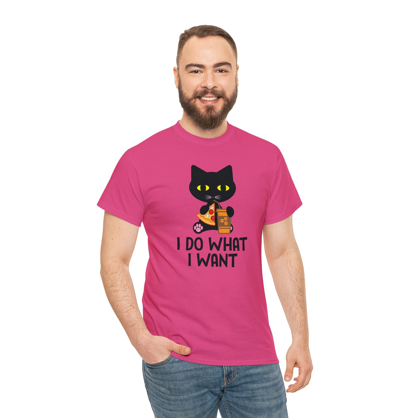 I do what I want Cat Shirt