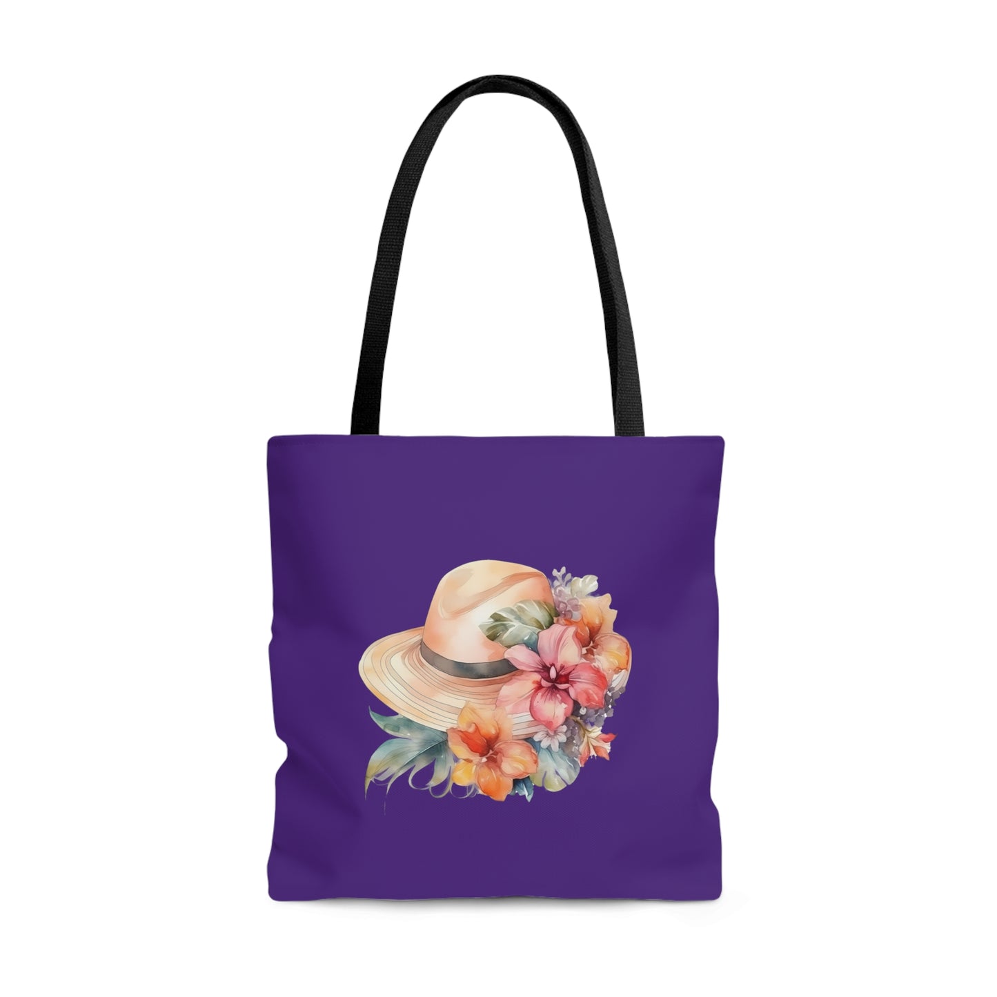 Flowers and Hat Tote Bag