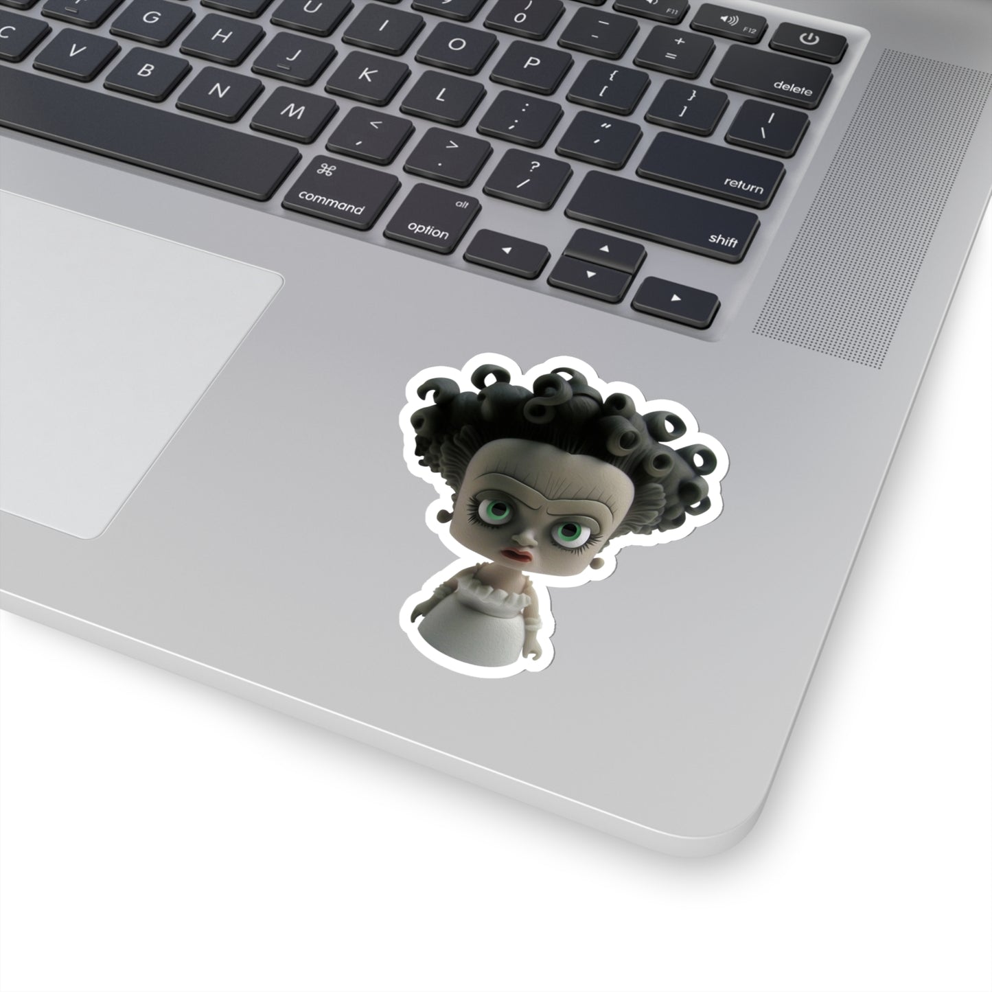 Halloween Bride of Frankenstein Indoor Vinyl Sticker