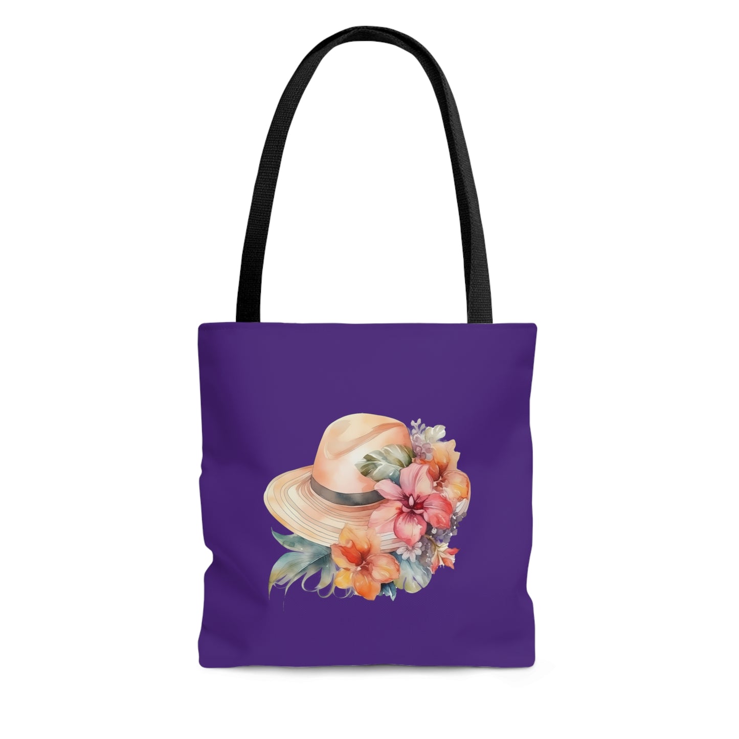 Flowers and Hat Tote Bag