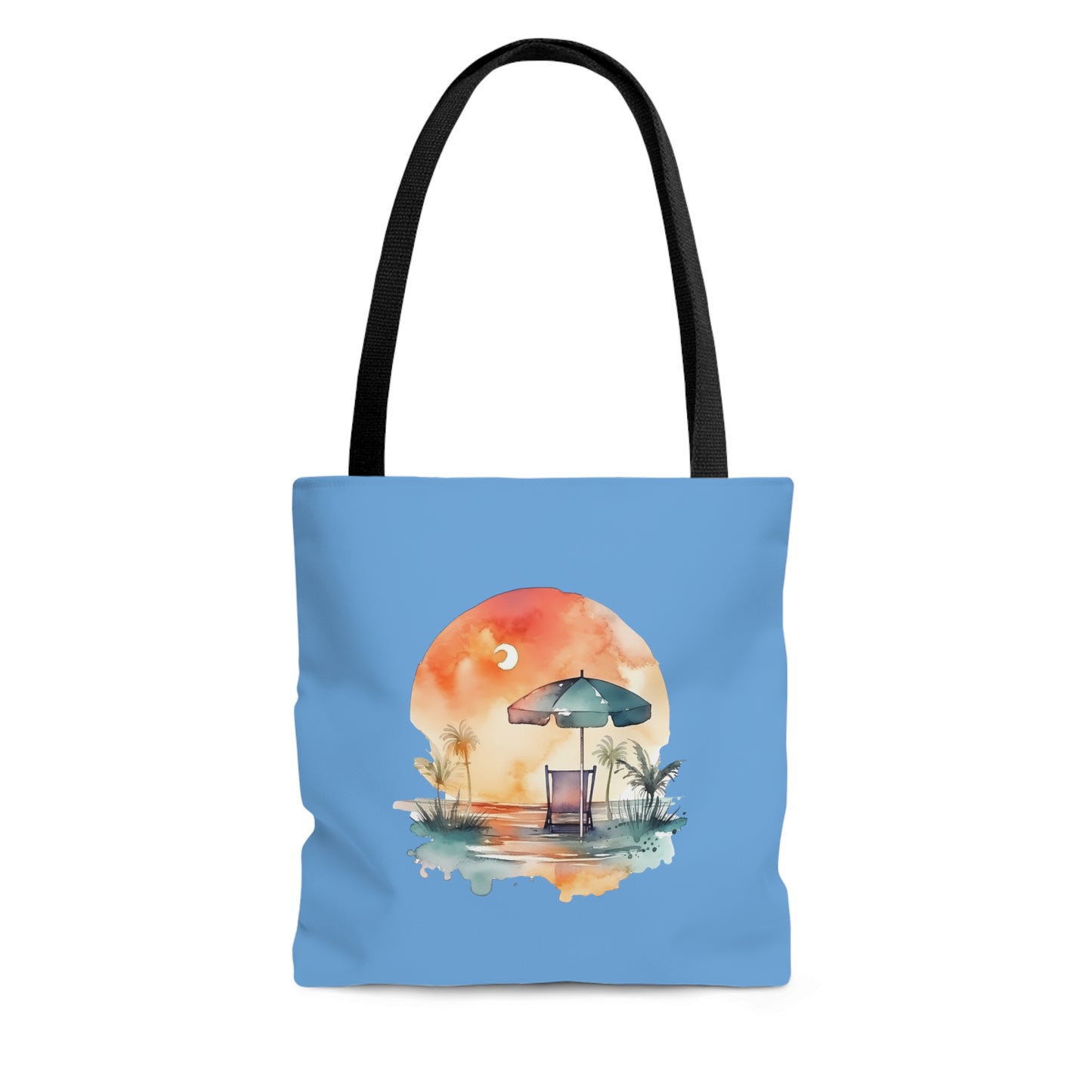 Beach Chair with Umbrella Tote Bag