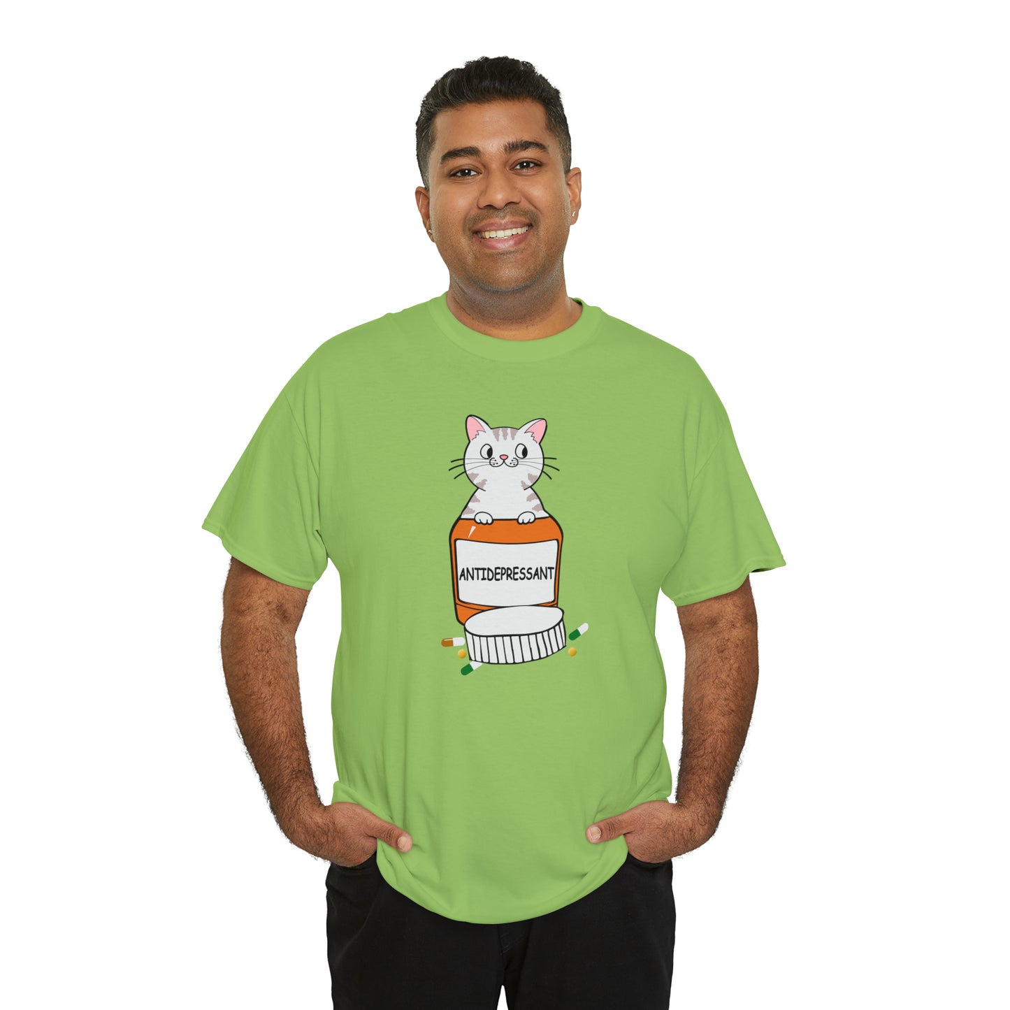 Antidepressant Cat Shirt