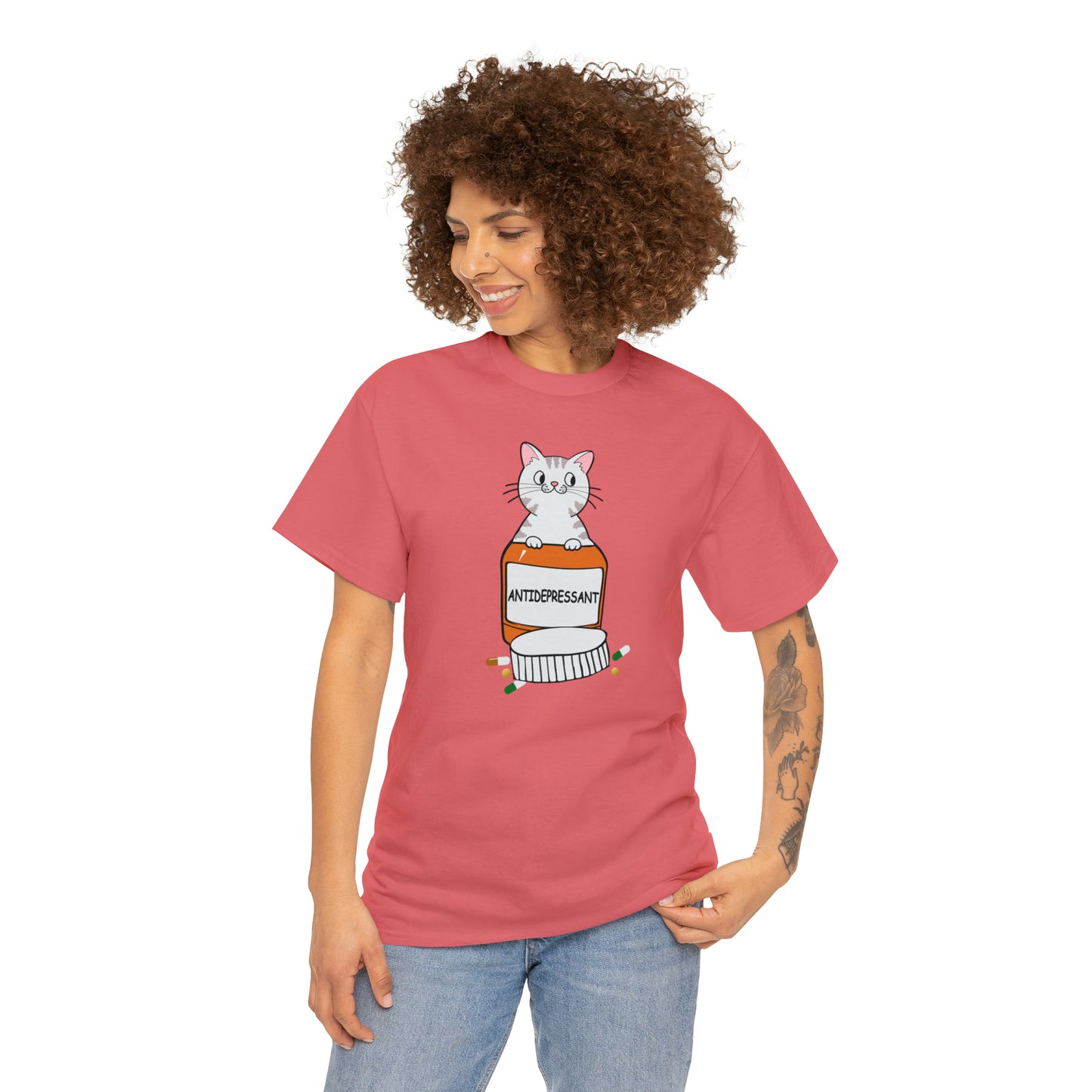 Antidepressant Cat Shirt