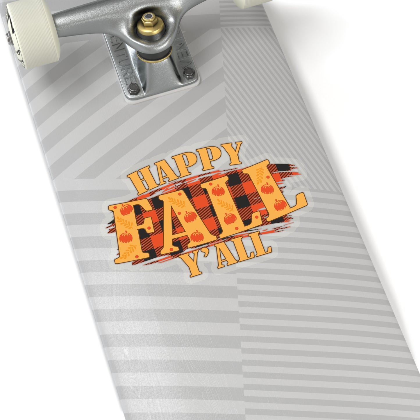 Happy Fall Y'all Indoor Vinyl Sticker