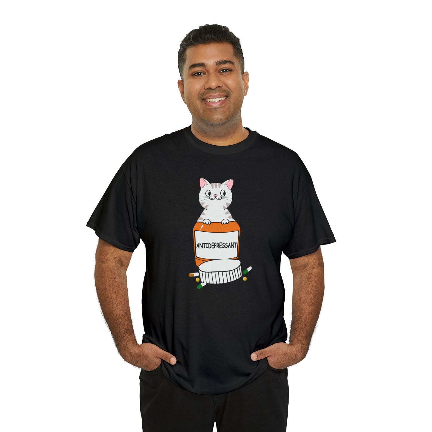 Antidepressant Cat Shirt