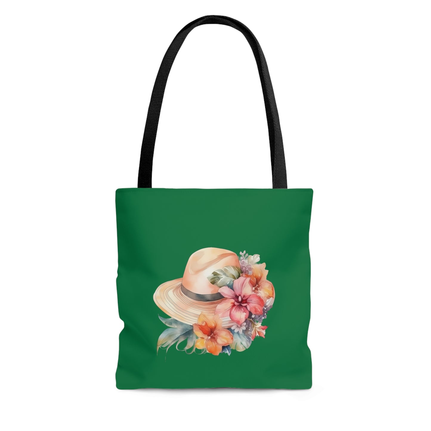 Flowers and Hat Tote Bag