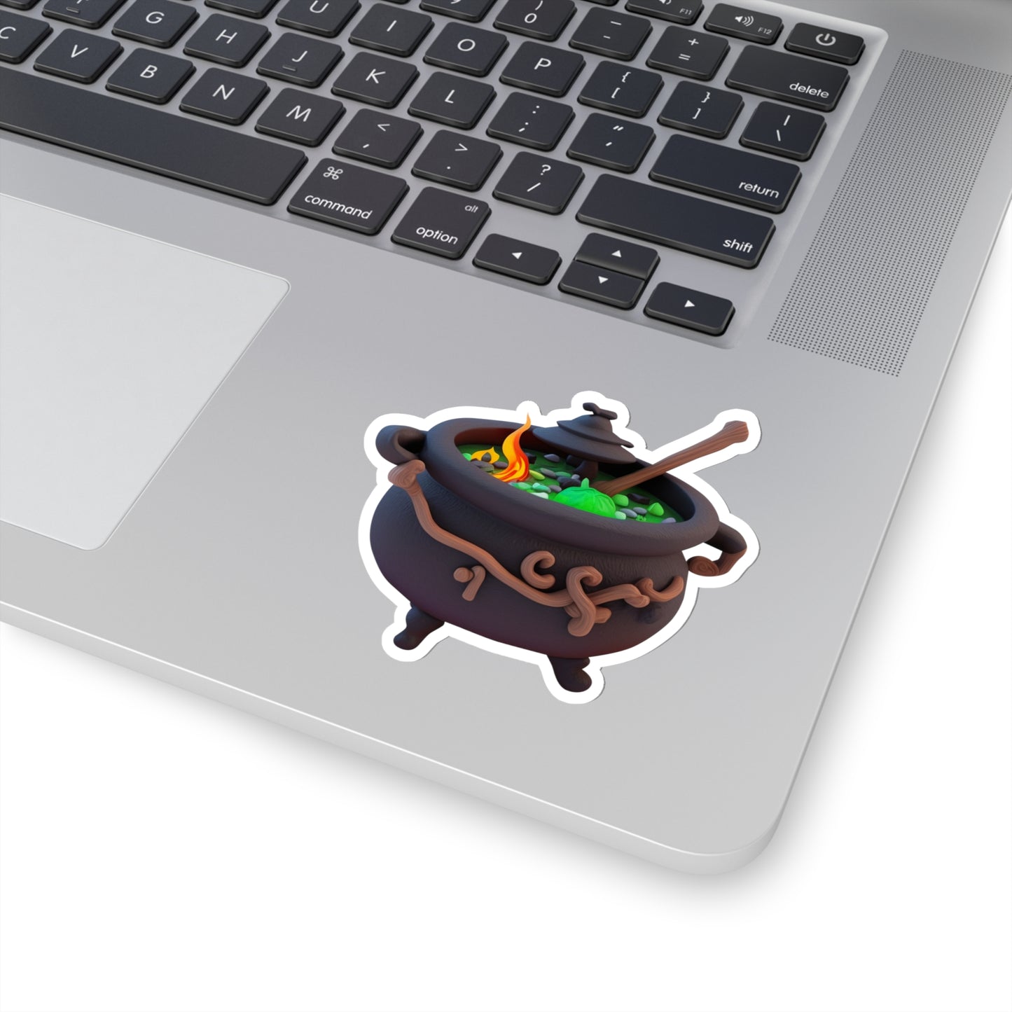 Halloween Cauldron Indoor Vinyl Sticker