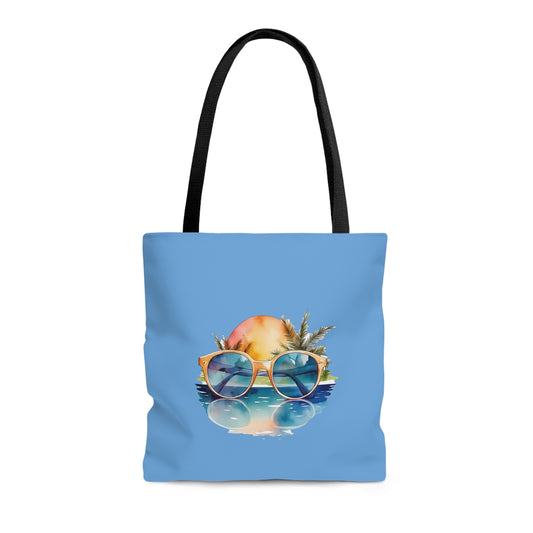 Sunglasses in Water Tote Bag