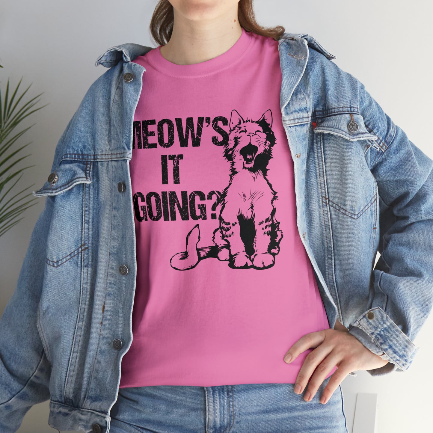 Meow's it Going? Cat Shirt