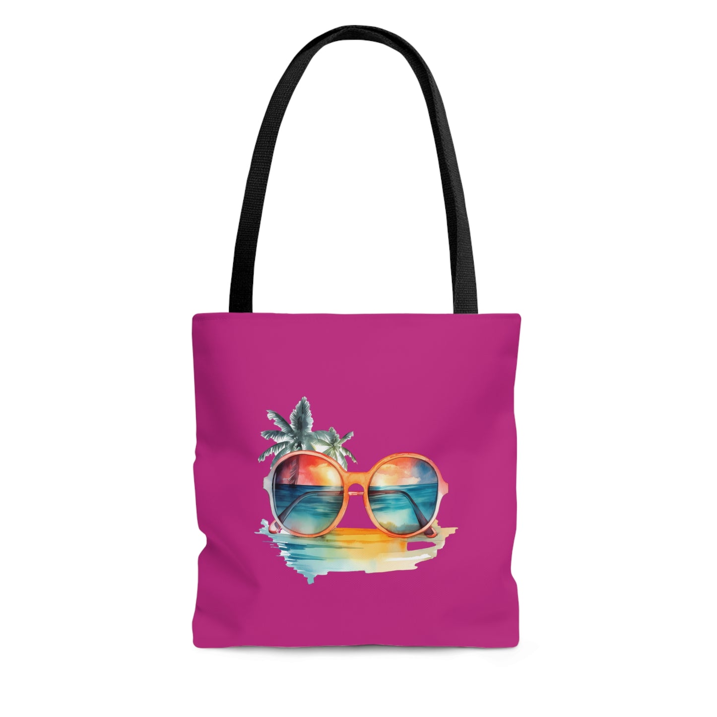 Sunglasses and Palm Trees Tote Bag