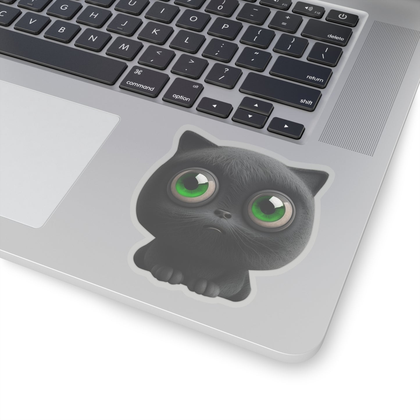 Black Cat Indoor Vinyl Sticker