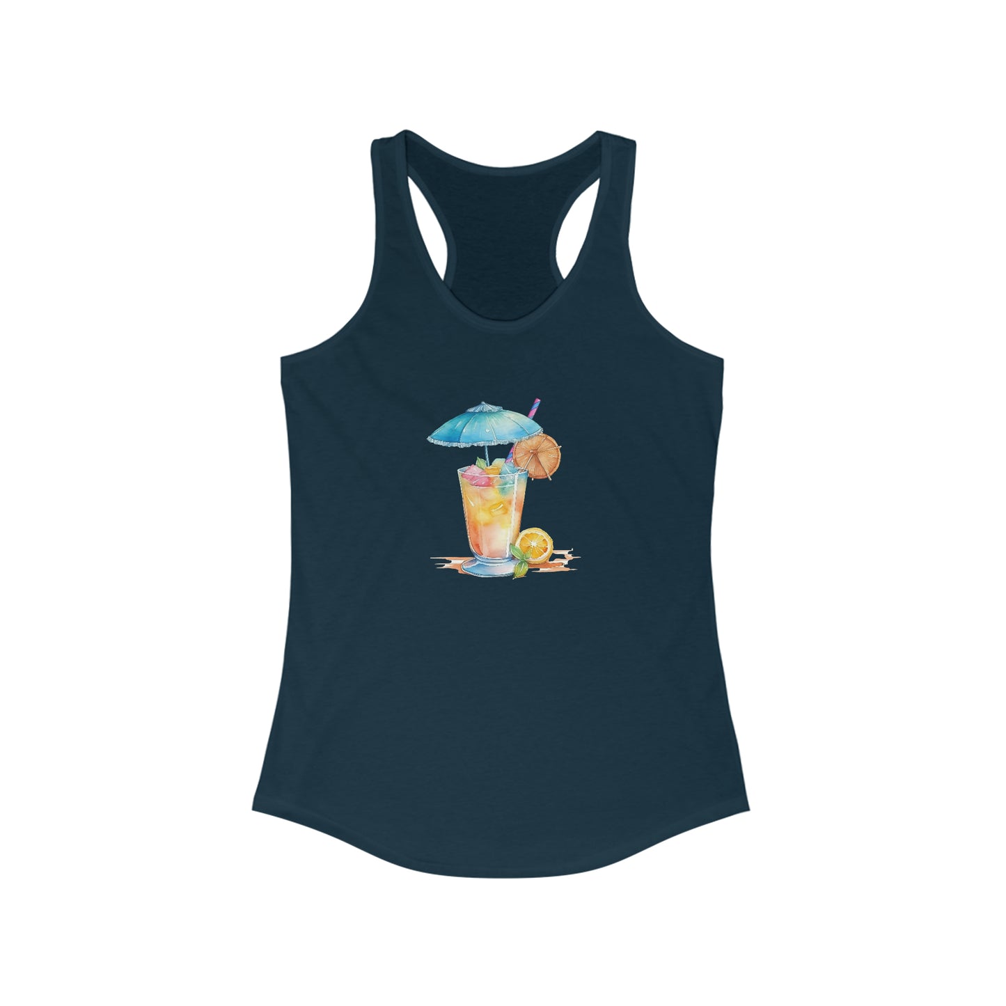 Umbrella Drink Racerback Tank