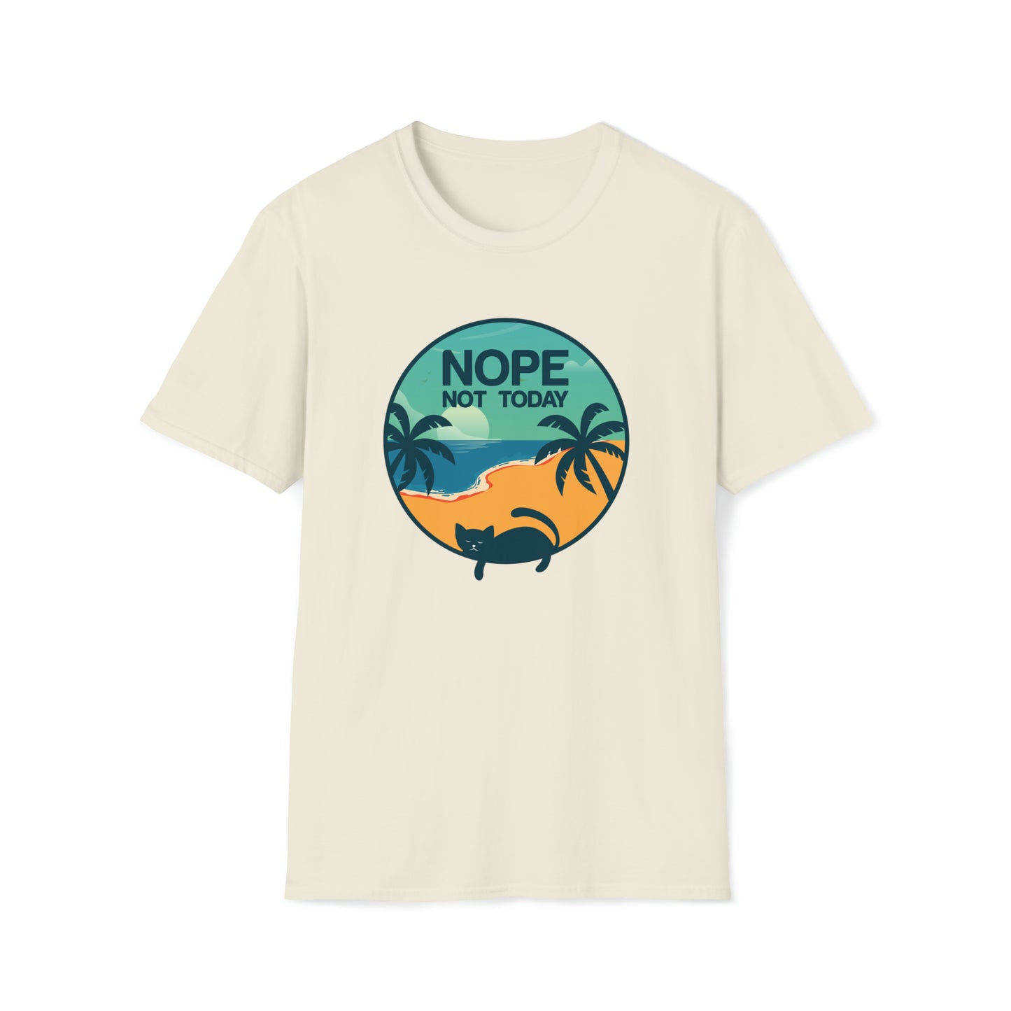 Nope Not Today Cat Shirt