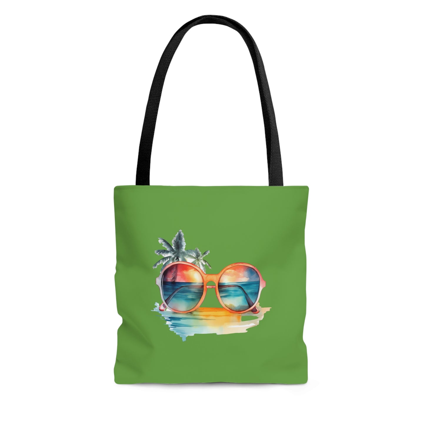 Sunglasses and Palm Trees Tote Bag