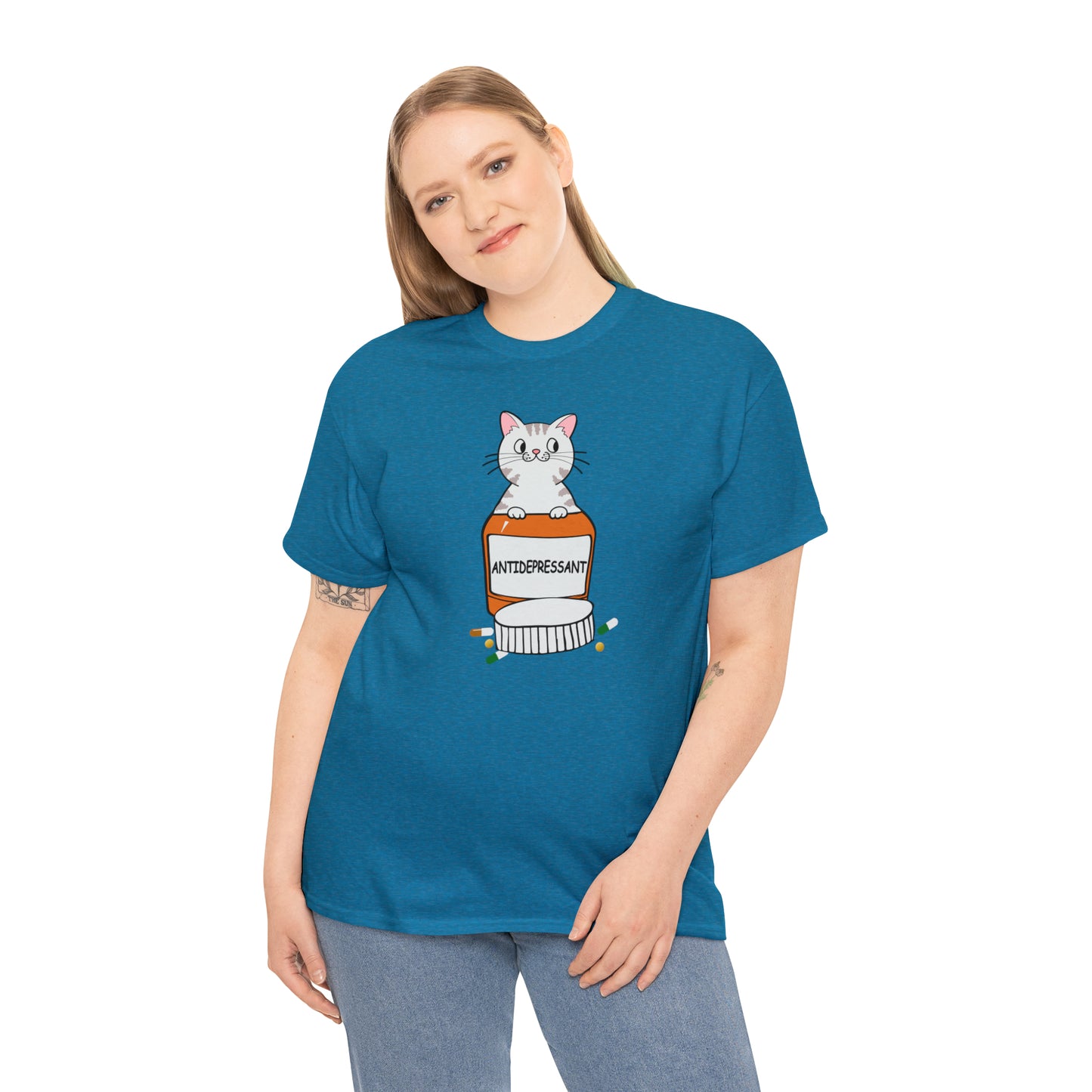 Antidepressant Cat Shirt