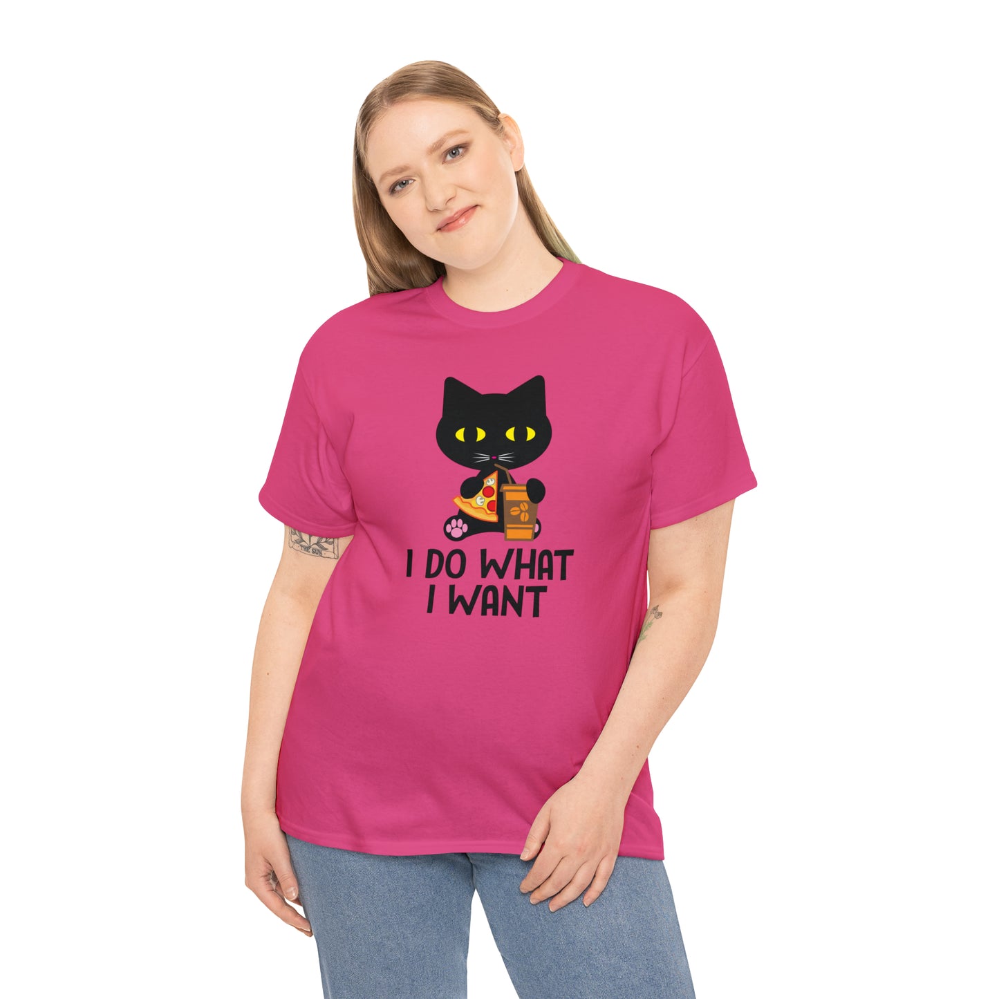 I do what I want Cat Shirt