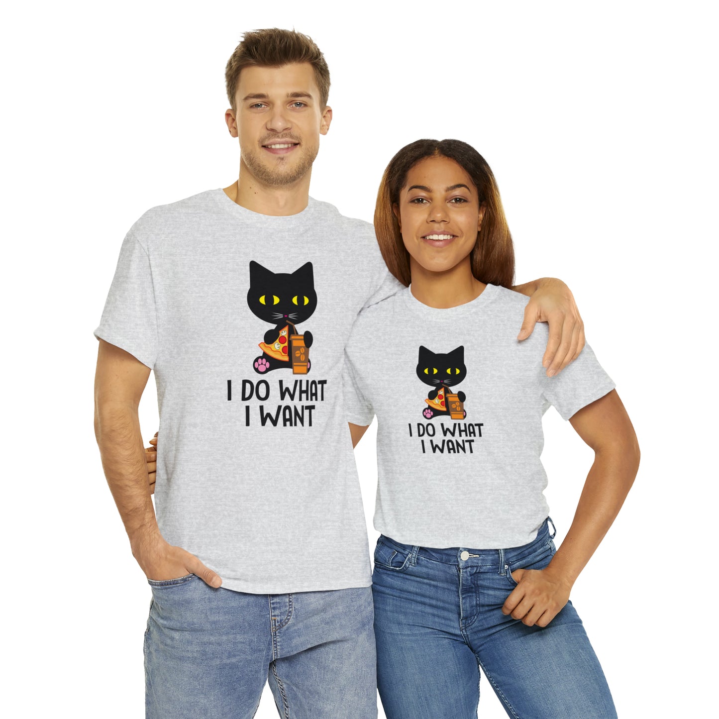 I do what I want Cat Shirt