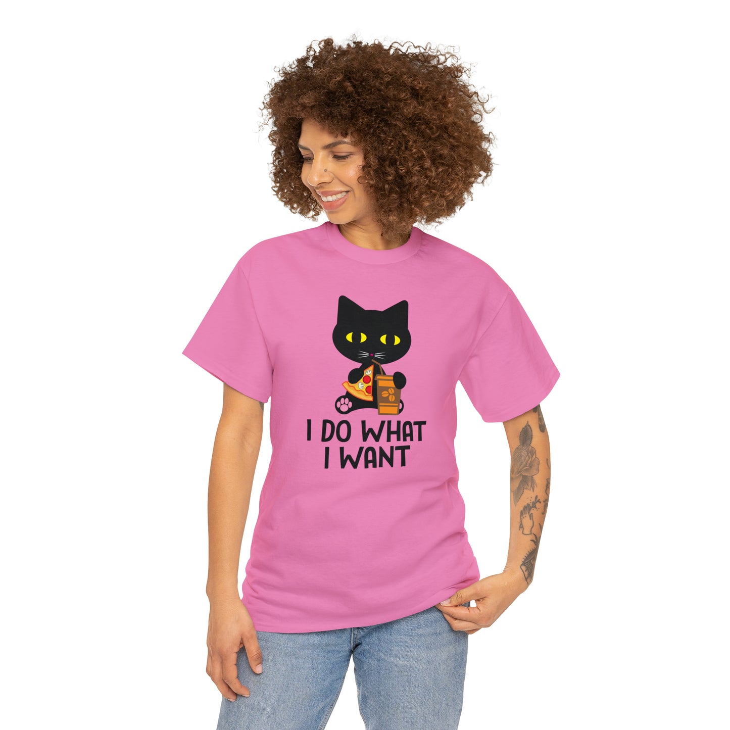 I do what I want Cat Shirt