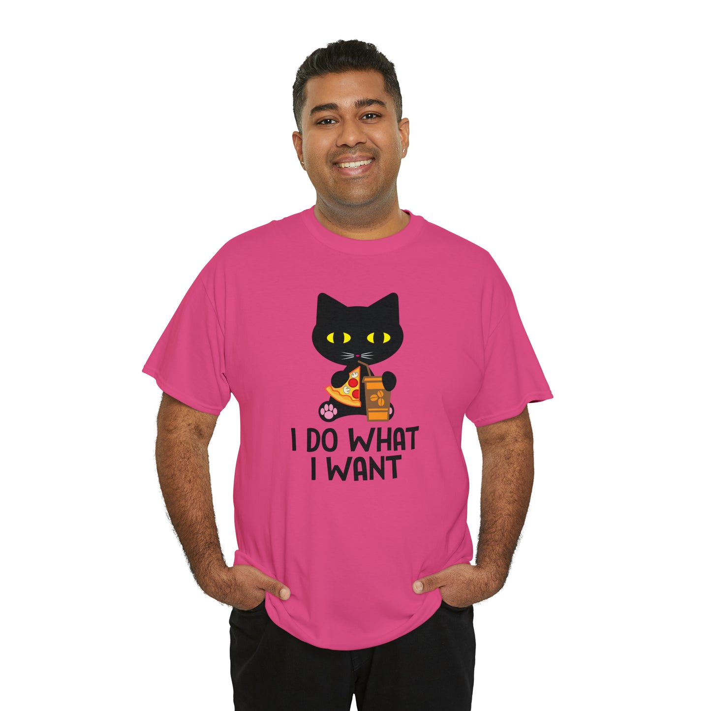 I do what I want Cat Shirt