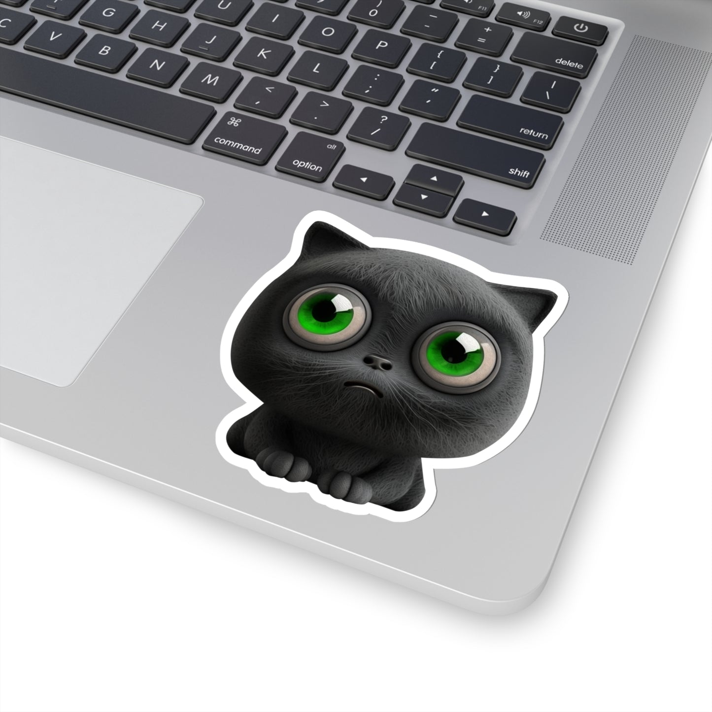 Black Cat Indoor Vinyl Sticker