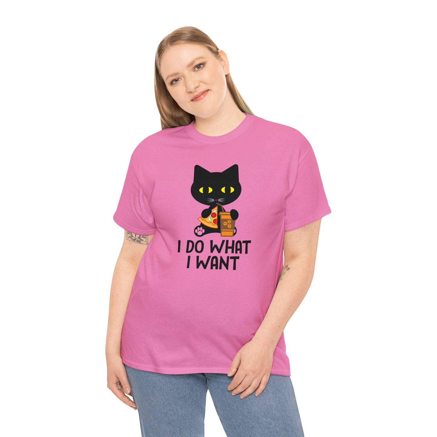 I do what I want Cat Shirt