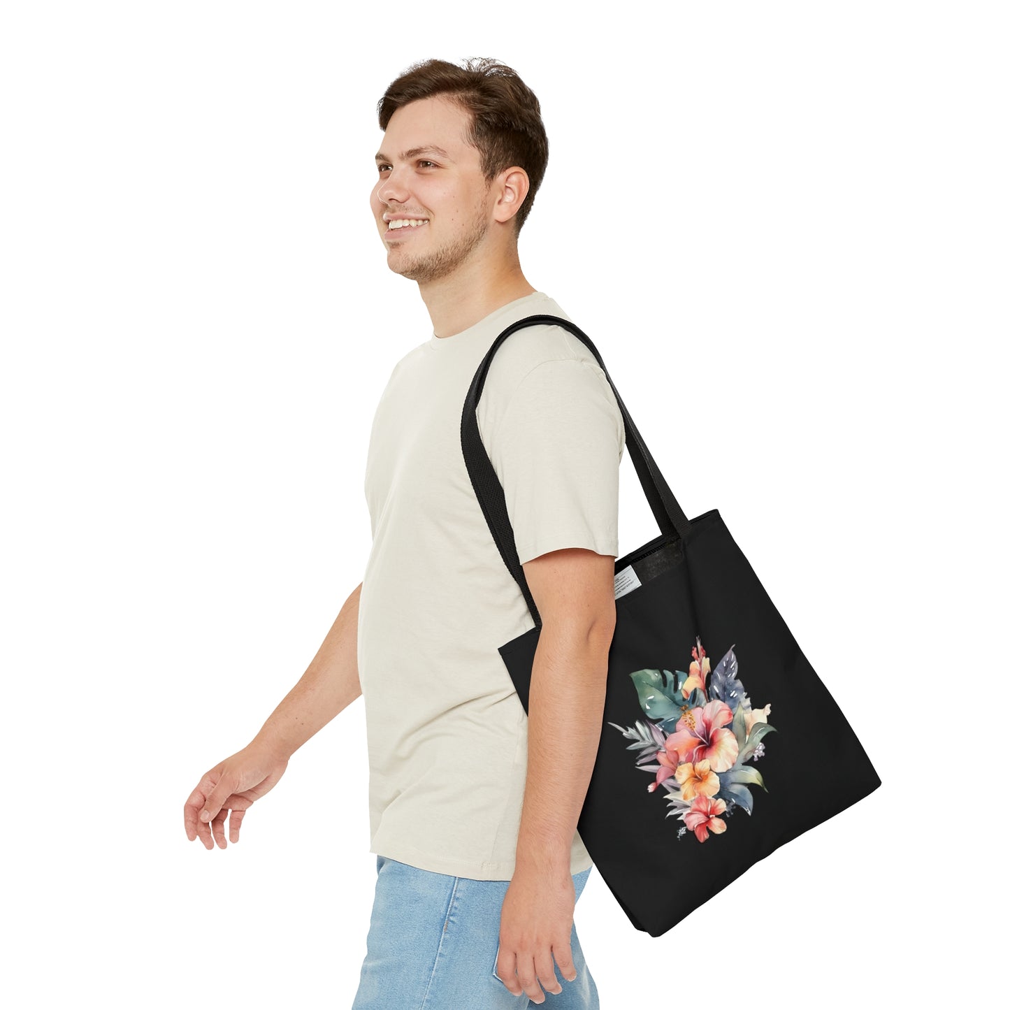 Island Flowers Tote Bag