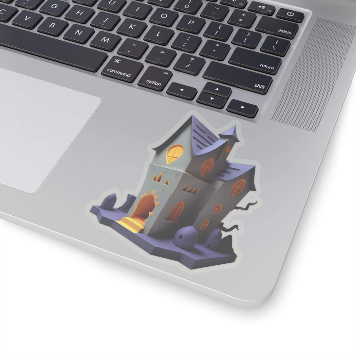 Halloween Haunted House Indoor Vinyl Sticker