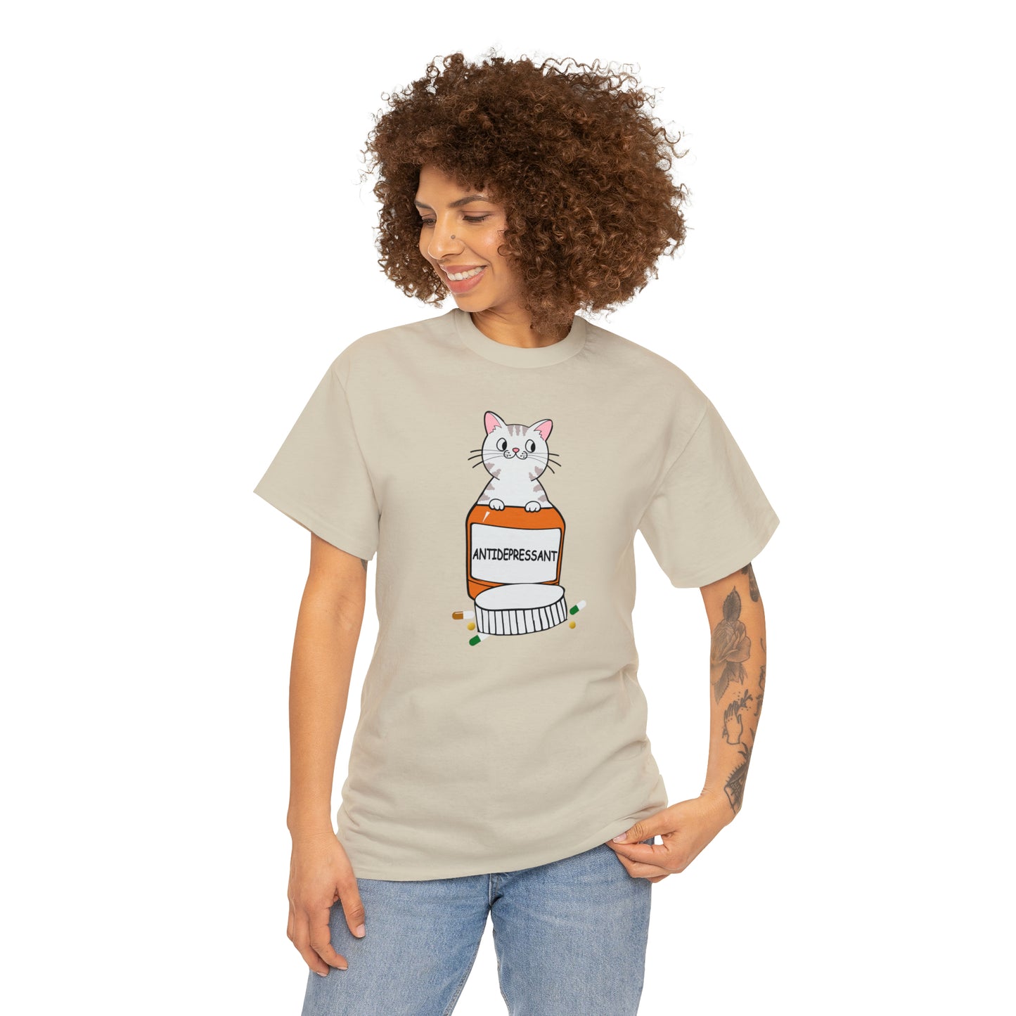 Antidepressant Cat Shirt