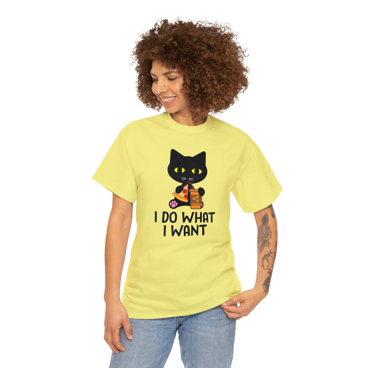 I do what I want Cat Shirt