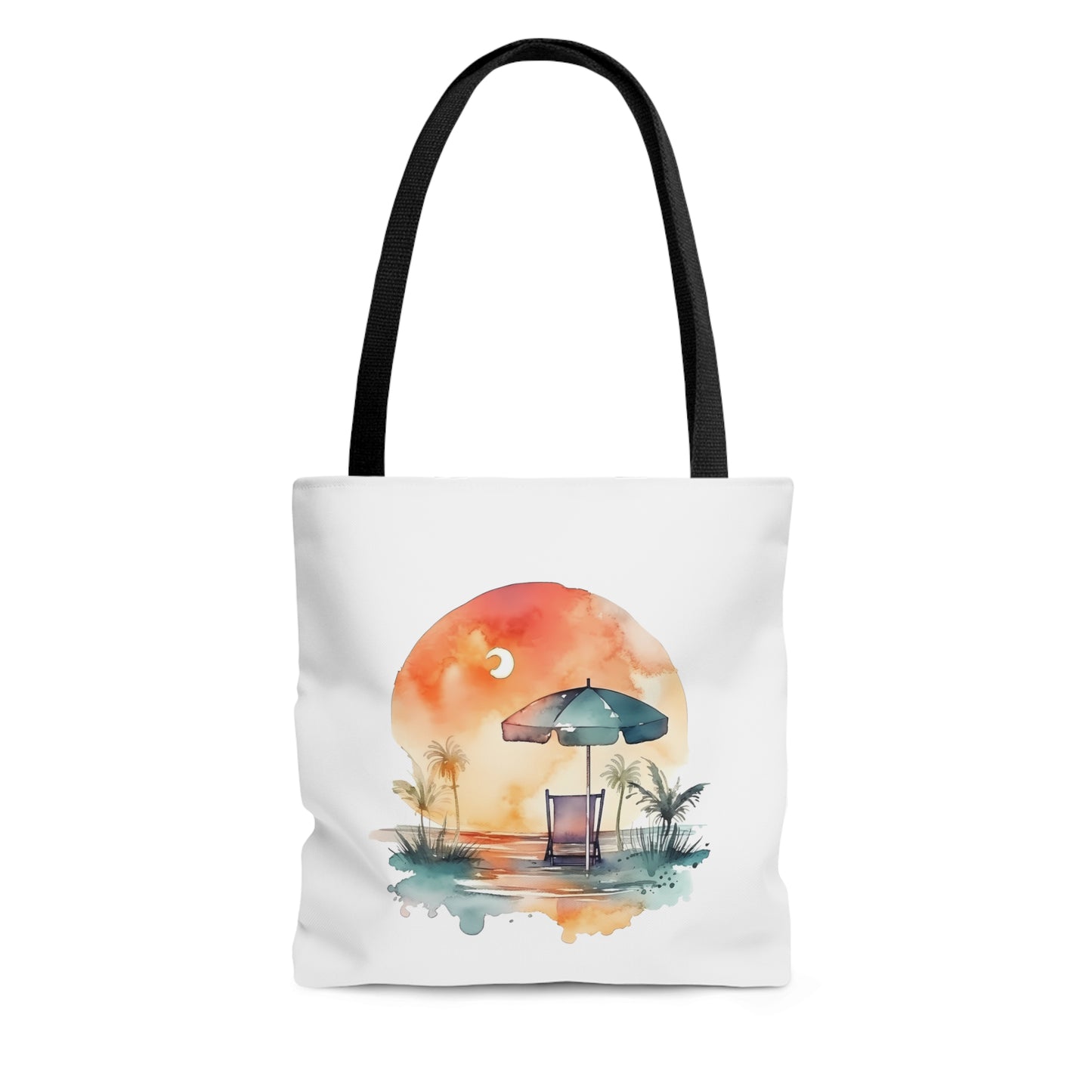 Beach Chair with Umbrella Tote Bag