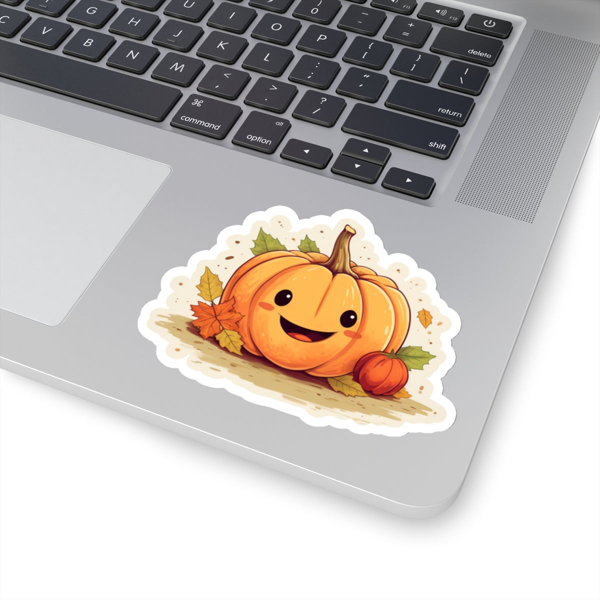 Fall Pumpkin Indoor Vinyl Sticker