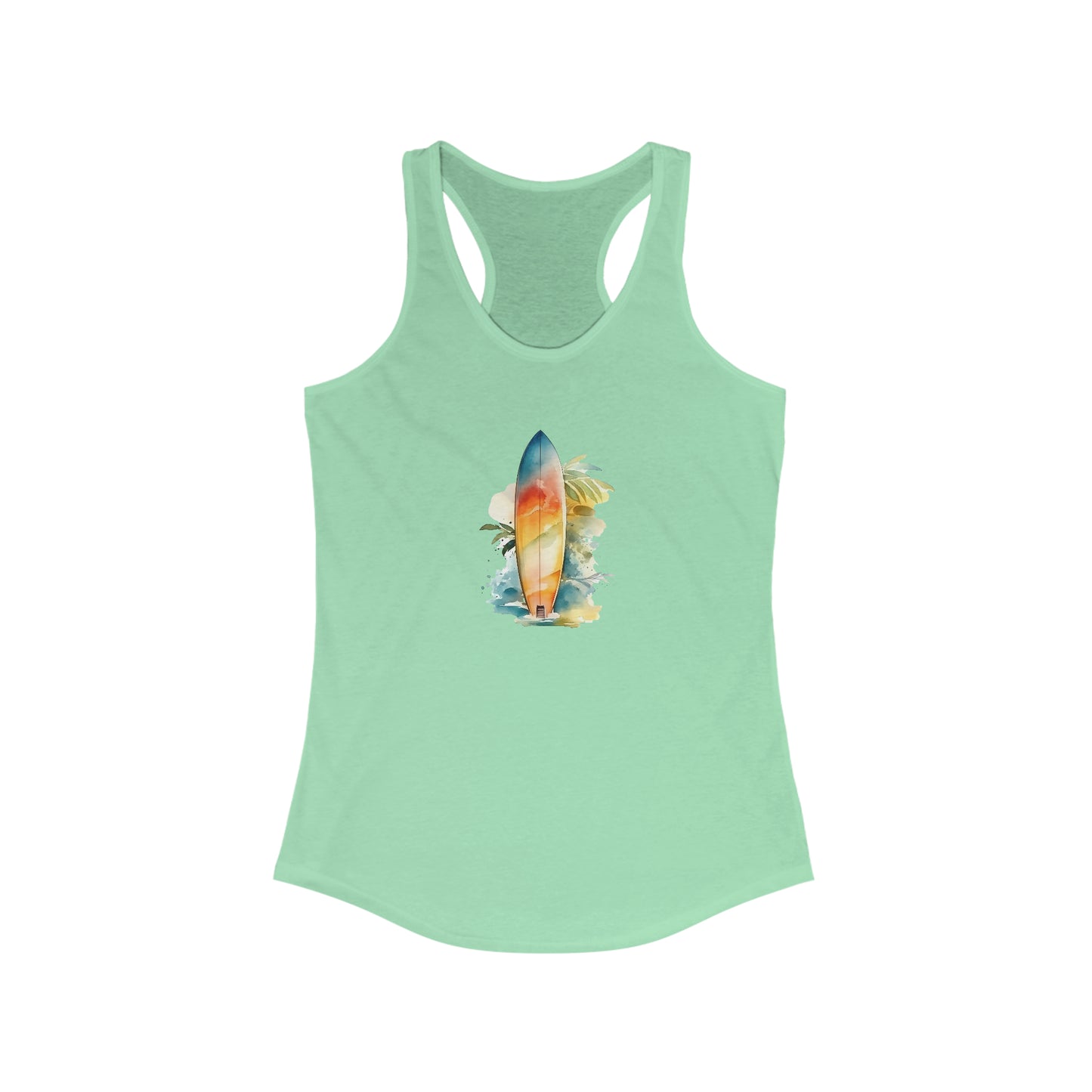 Surfboard Racerback Tank