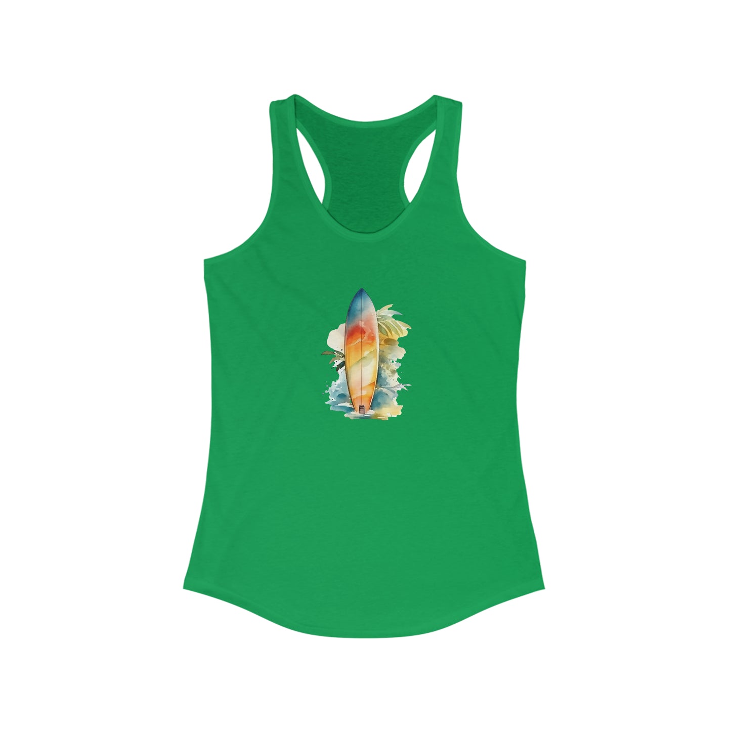 Surfboard Racerback Tank