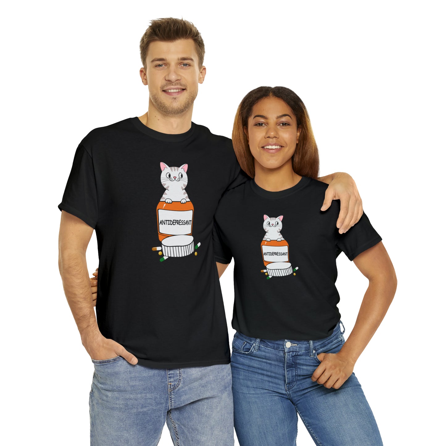 Antidepressant Cat Shirt