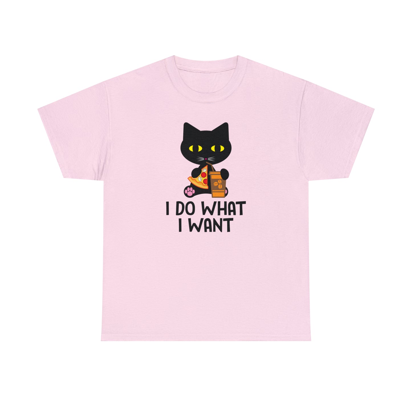 I do what I want Cat Shirt