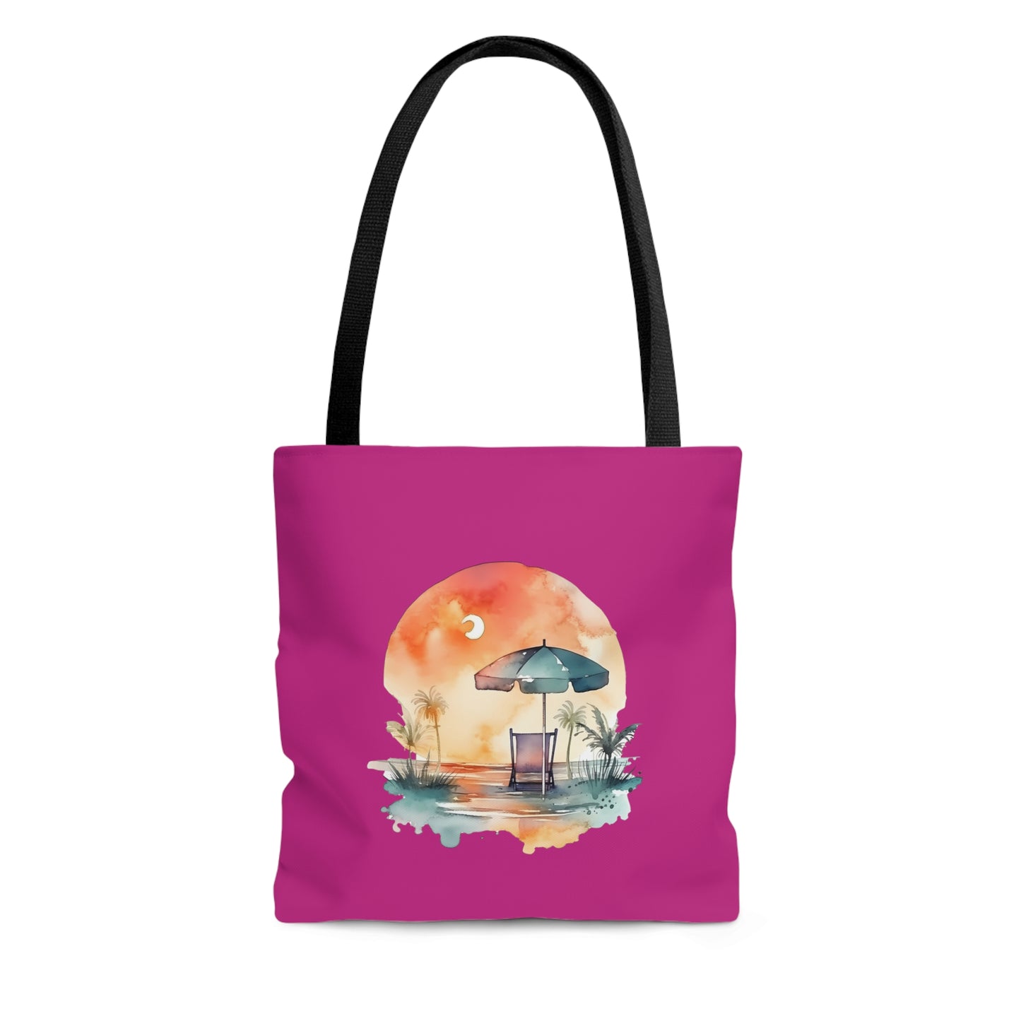 Beach Chair with Umbrella Tote Bag